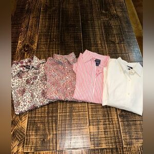 Chaps size Small Ladies Button Down No Iron lot of 4